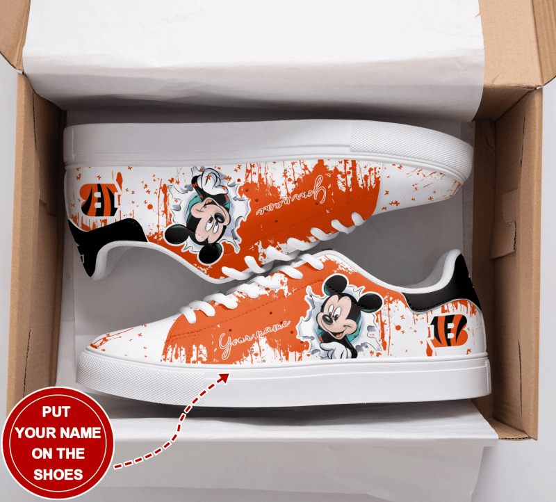 Custom Cincinnati Bengals Sneakers