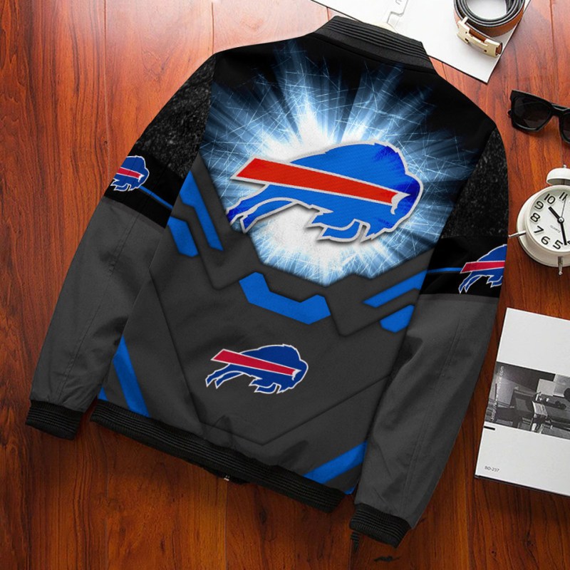Buffalo Bills Bomber Jacket 746 Back