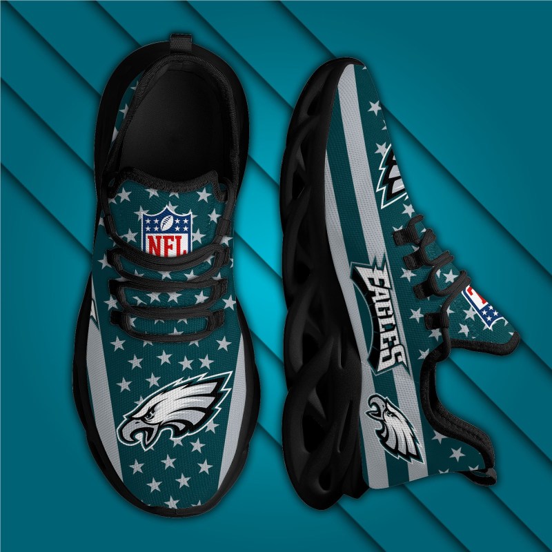 Philadelphia Eagles Yezy Running Sneakers