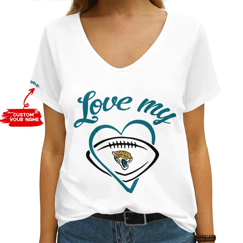 Jacksonville Jaguars V-neck Tee