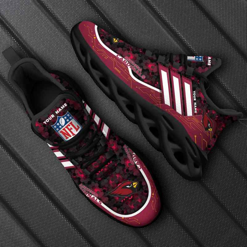 Arizona Cardinals Sneakers Back View
