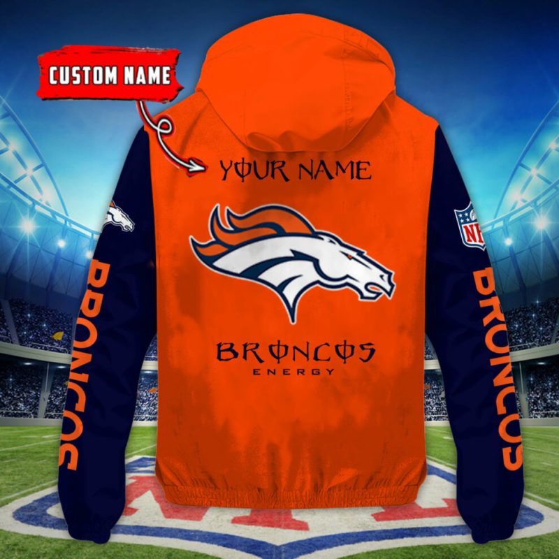 Denver Broncos Jacket Side View