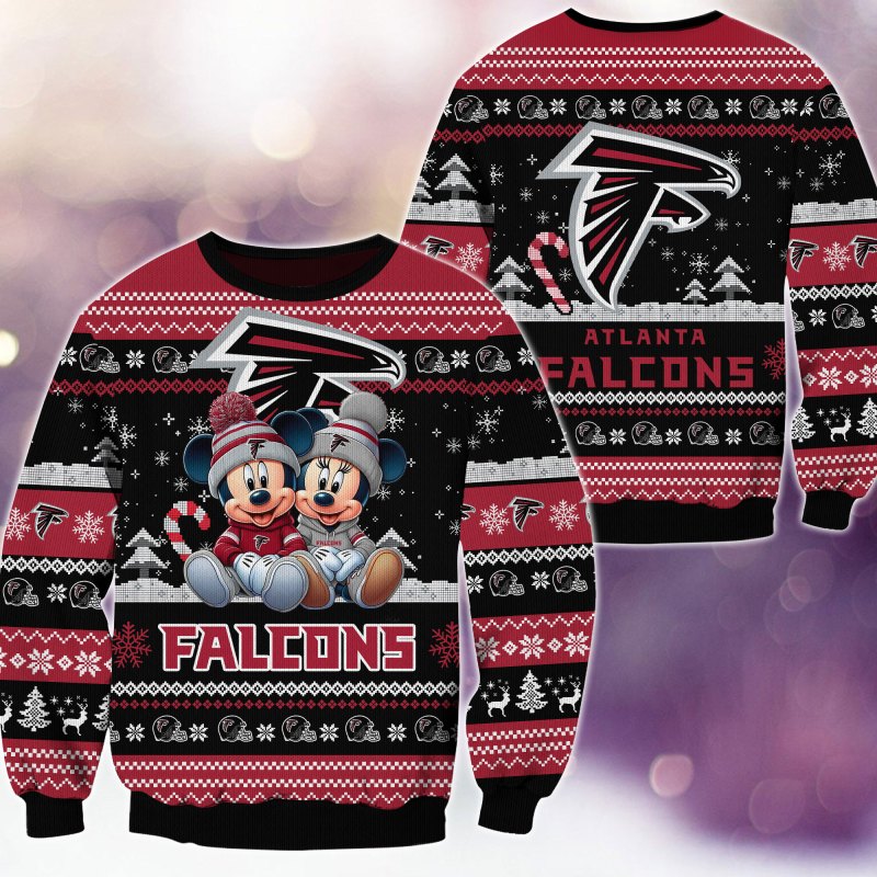 Atlanta Falcons Ugly Christmas Sweater Design 3