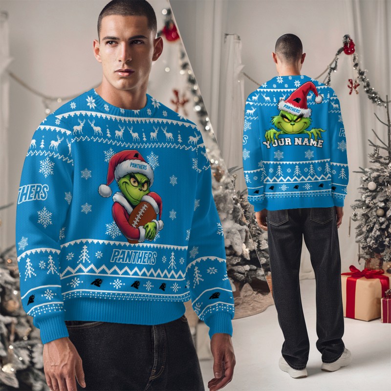 Carolina Panthers Ugly Christmas Sweater