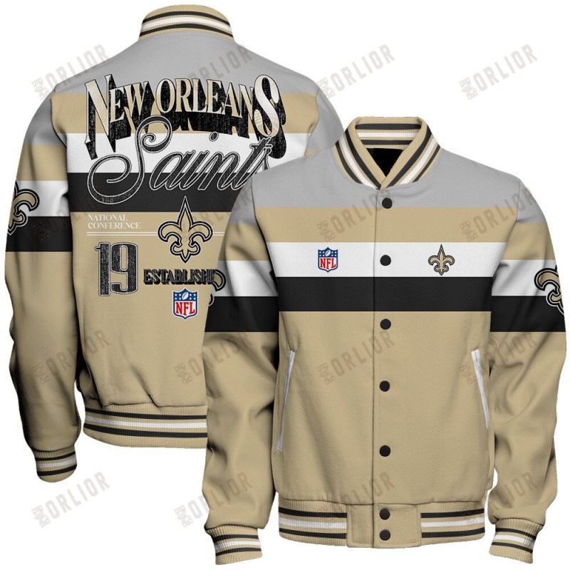 New Orleans Saints Varsity Jacket