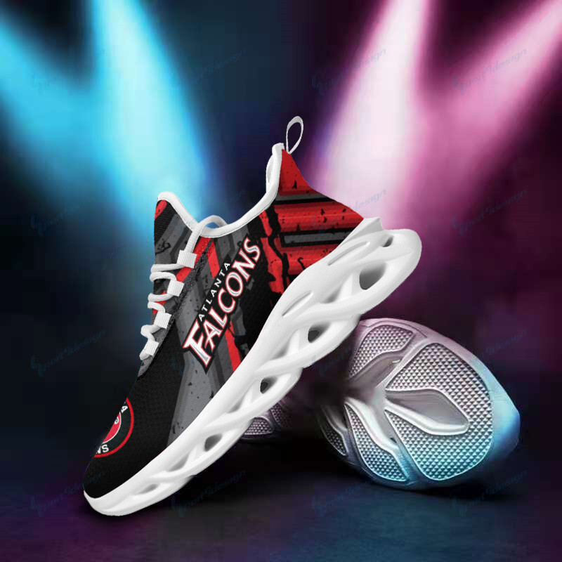 Atlanta Falcons Yezy Running Sneakers BB858 11 Atlanta Falcons Fan Gear