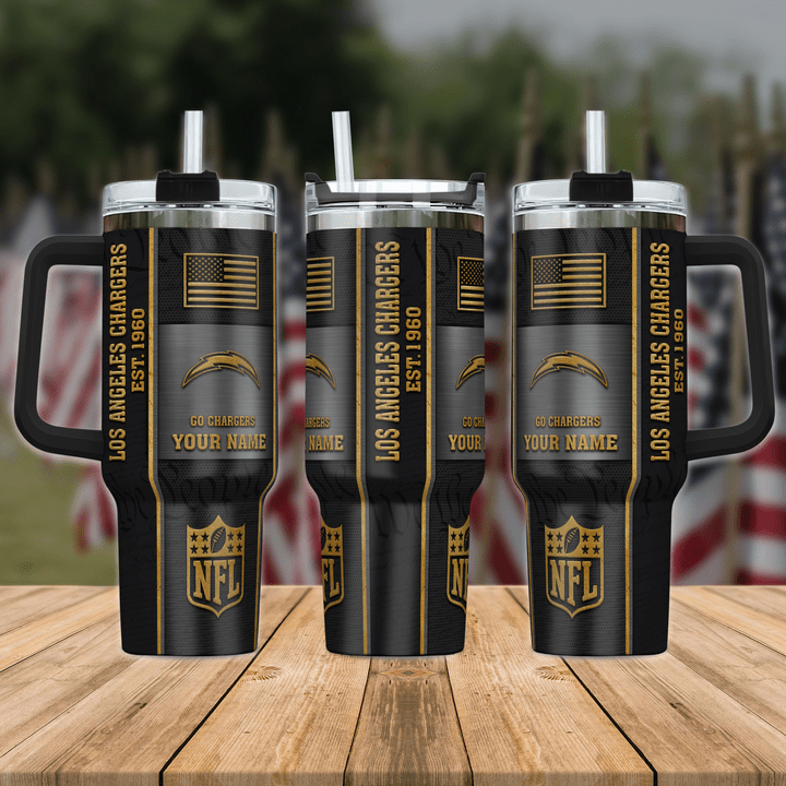 Los Angeles Chargers Tumbler Image 2