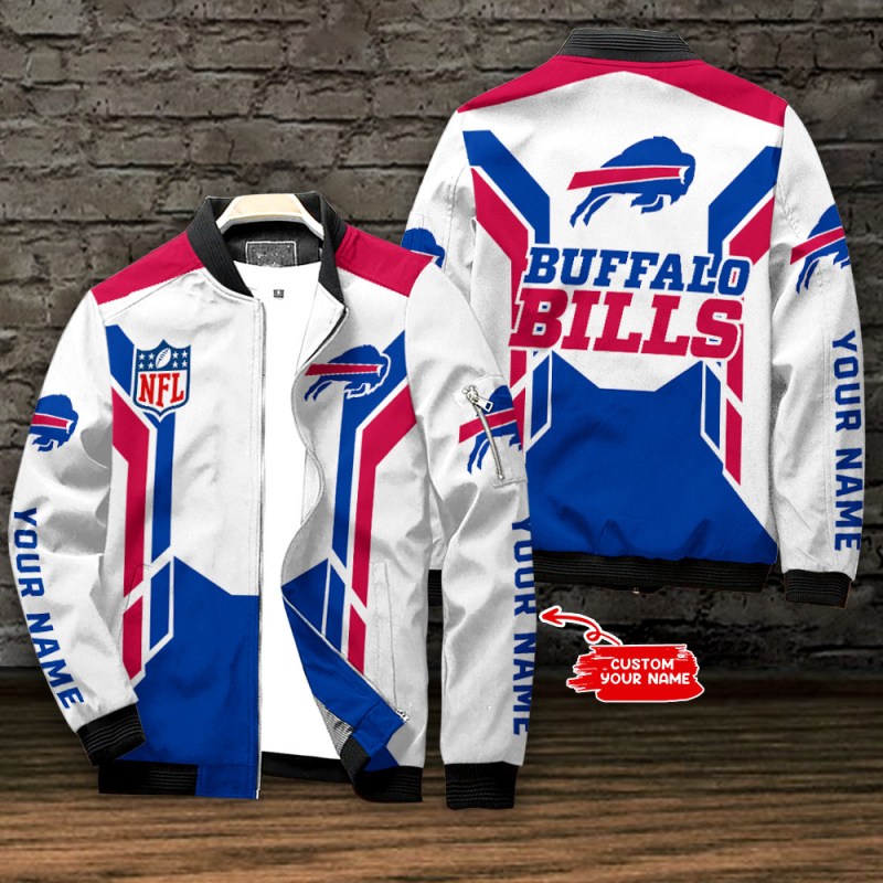 Buffalo Bills Personalized Bomber Jacket