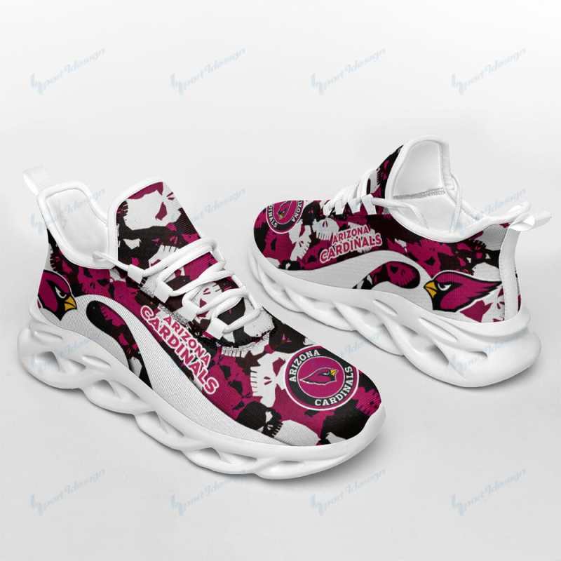 Arizona Cardinals Yezy Running Sneakers Side View