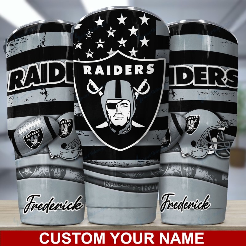Las Vegas Raiders Personalized Tumbler