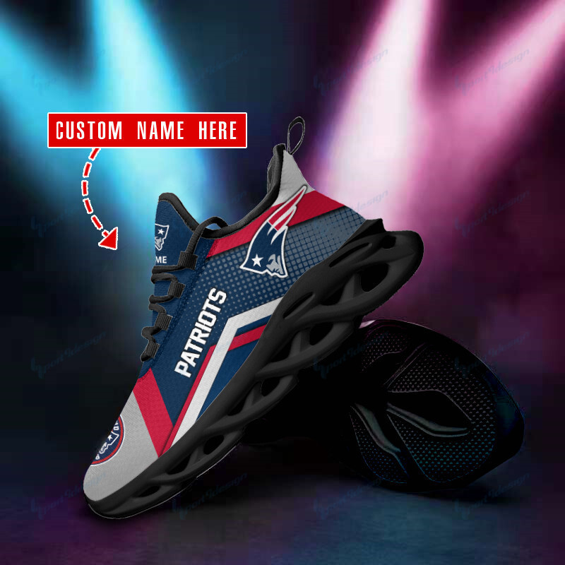 New England Patriots Yezy Running Sneakers