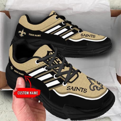 New Orleans Saints Personalized Chunky Sneakers
