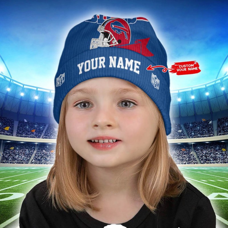 Buffalo Bills Personalized Wool Beanie