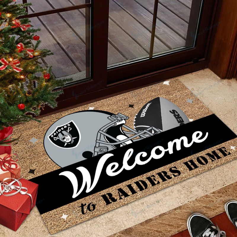 Las Vegas Raiders Doormat - NFL Fan Gear