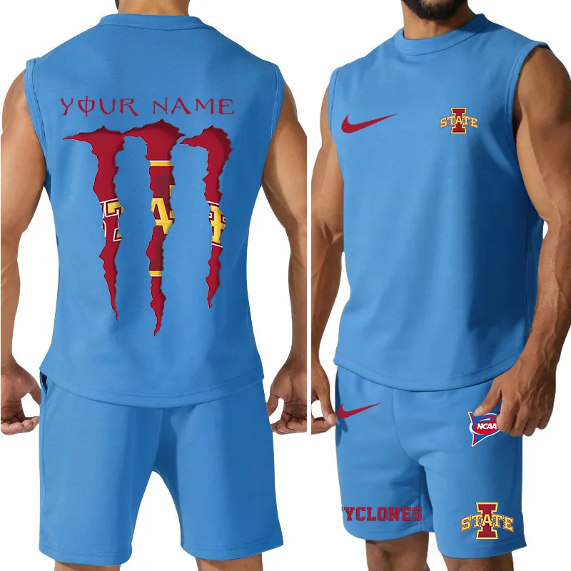 Iowa State Cyclones Jersey Tank Top and Shorts 9