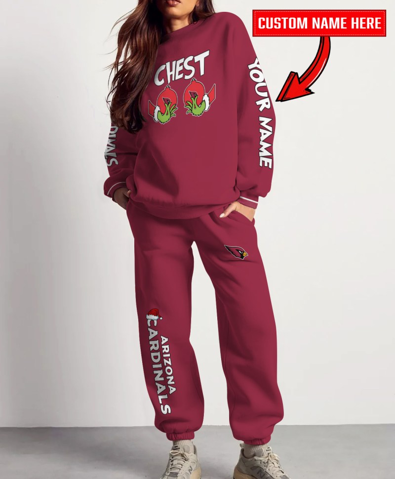 Arizona Cardinals Sweatshirt & Sweatpants Combo