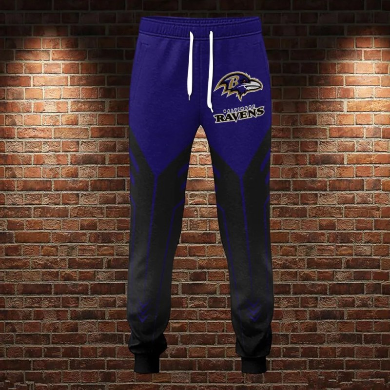 Baltimore Ravens Limited Joggers - Front View