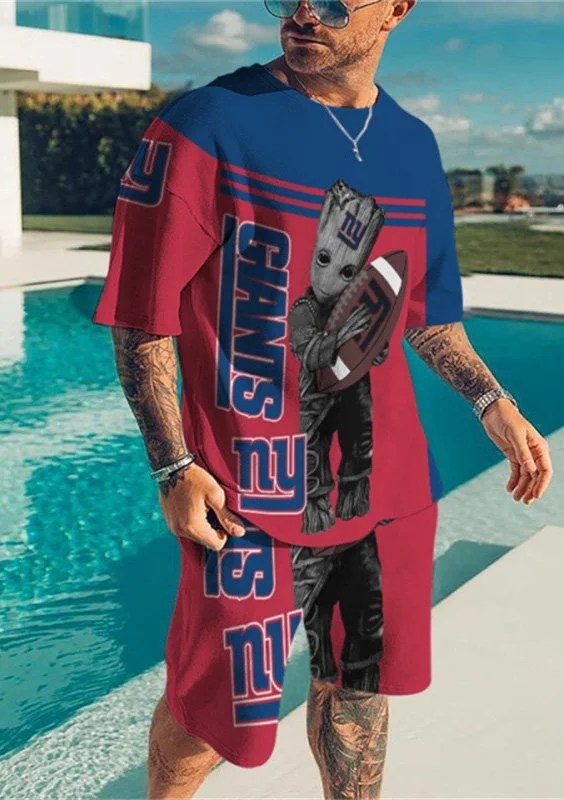New York Giants T-shirt and Shorts