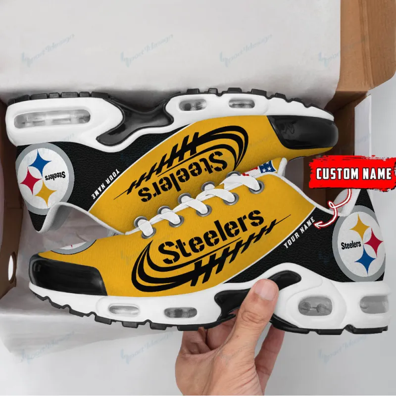 Pittsburgh Steelers Personalized Plus T-N Youth Sneakers