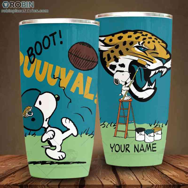 Jacksonville Jaguars Personalized Tumbler