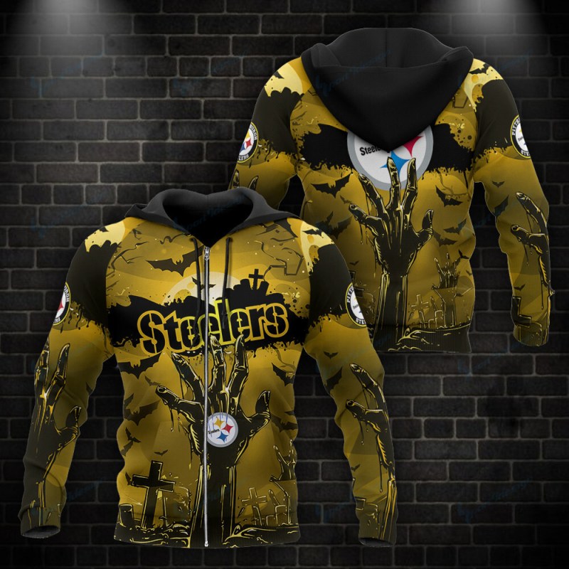 Pittsburgh Steelers Hoodie Side View