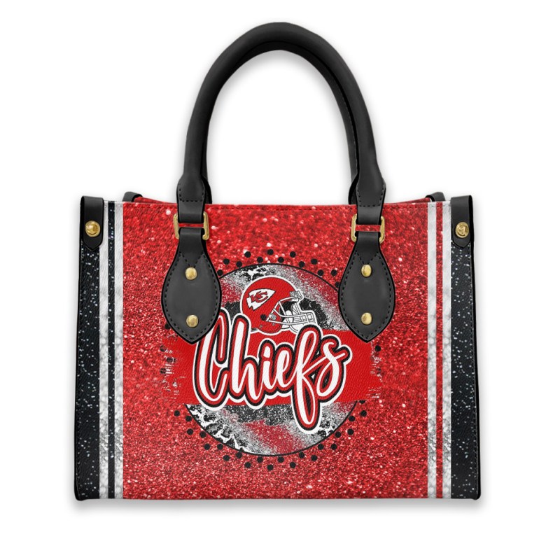 Kansas City Chiefs Leather Hand Bag - Image 1