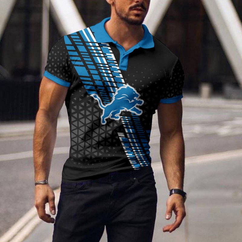 Detroit Lions Polo T-shirt