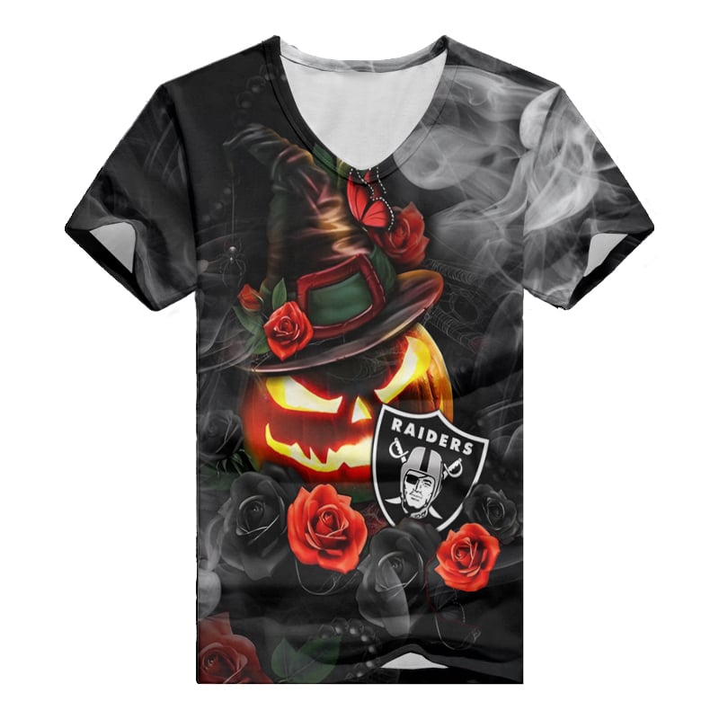 Las Vegas Raiders V-neck T-shirt - Image 3