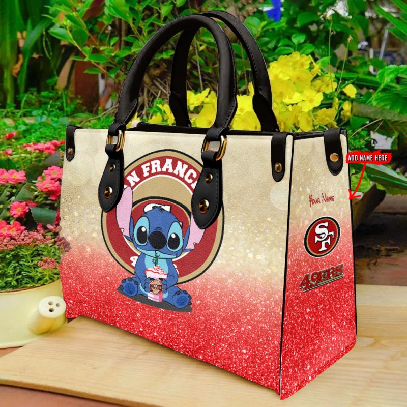 San Francisco 49ers Leather Hand Bag