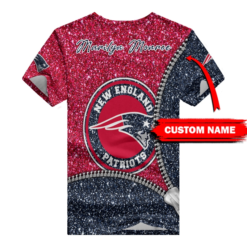 New England Patriots Women's T-shirt Back