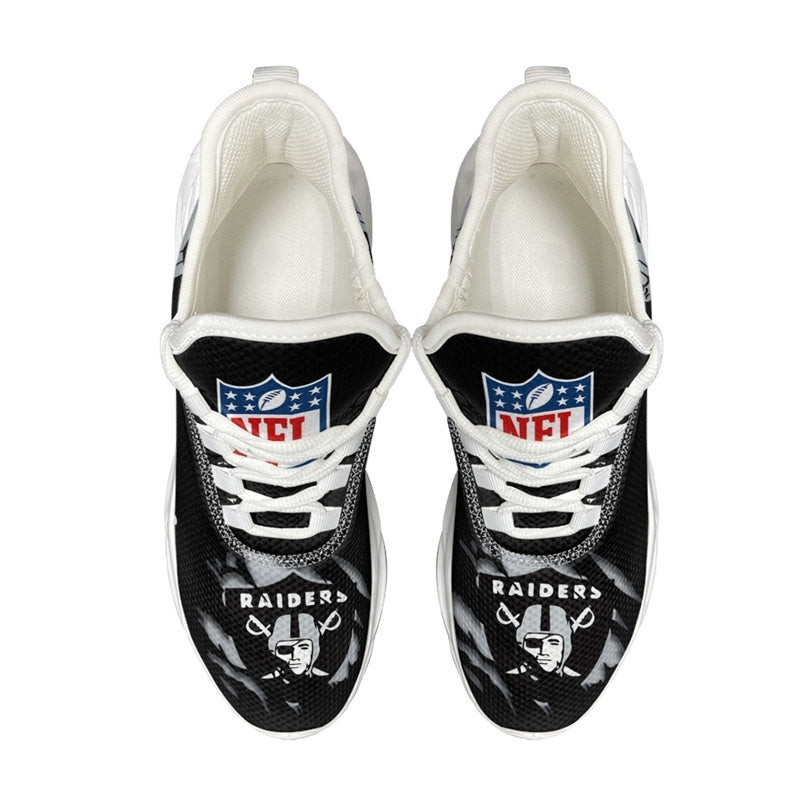 Las Vegas Raiders Sneakers 3D Max Soul Shoes