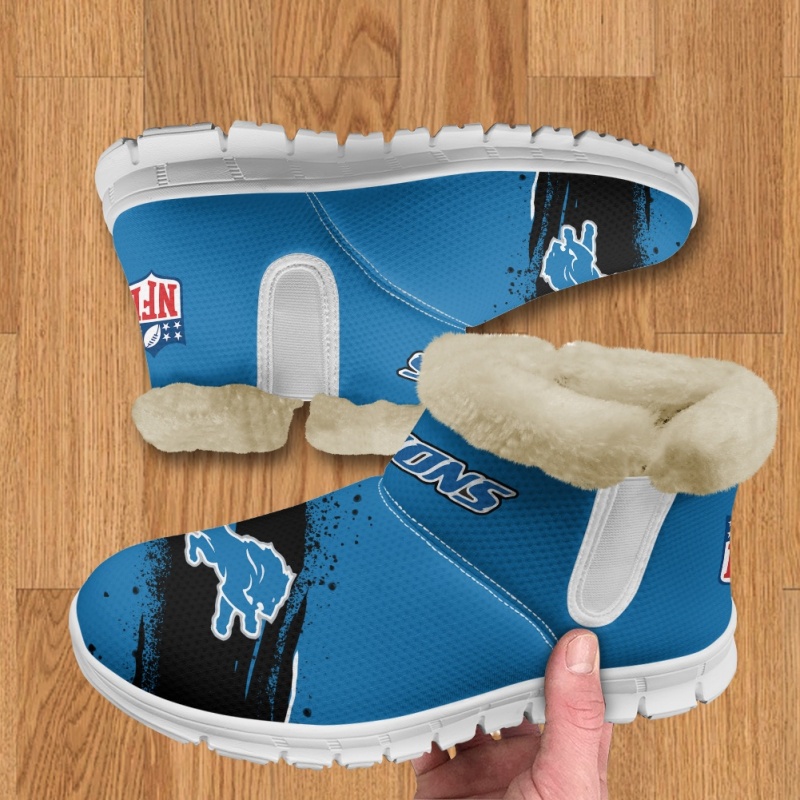 Detroit Lions Snow Boots 9