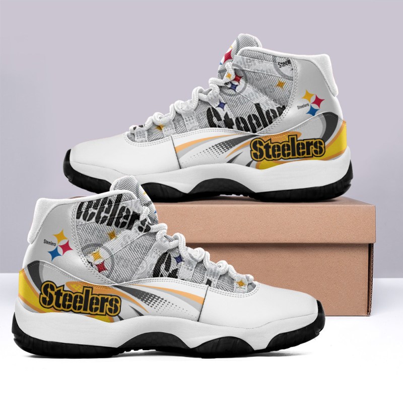 Pittsburgh Steelers AJD11 Sneakers Front View
