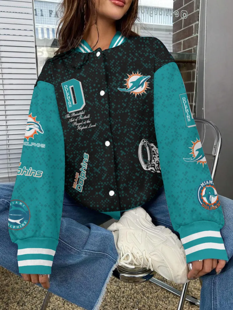 Miami Dolphins Varsity Jacket