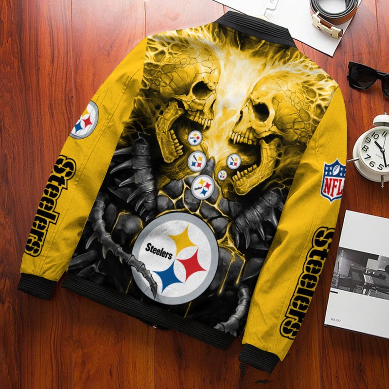 Stylish Pittsburgh Steelers Bomber Jacket