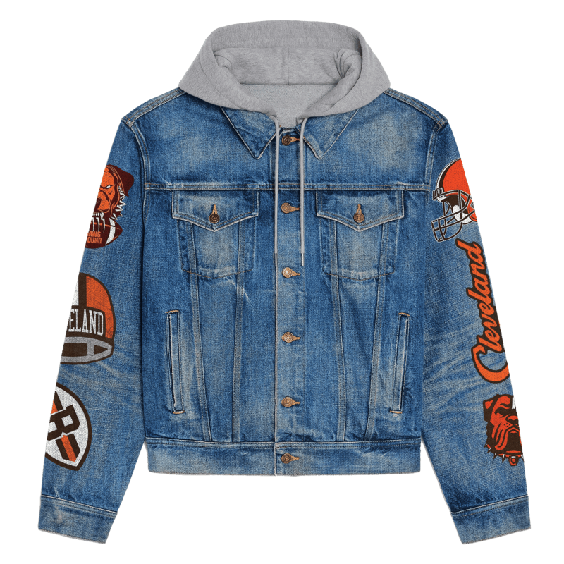 Cleveland Browns Jacket Back Design