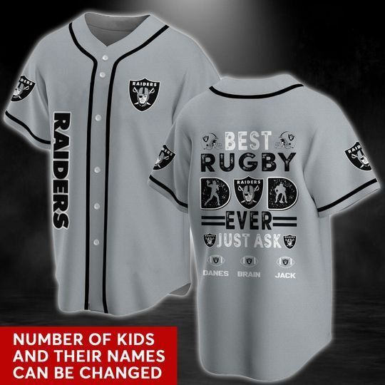 Las Vegas Raiders Baseball Jersey