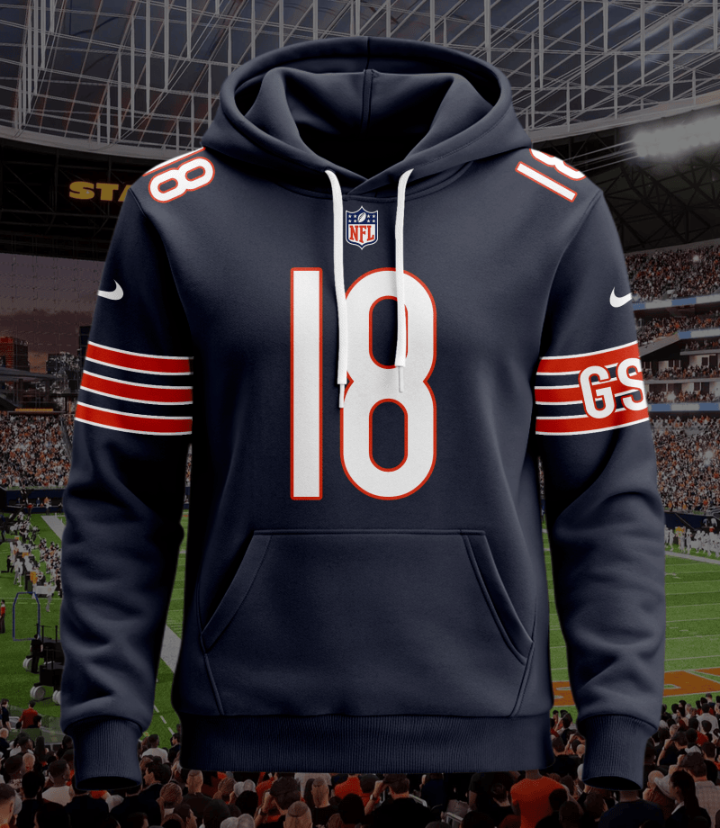 Personalized Chicago Bears Hoodie