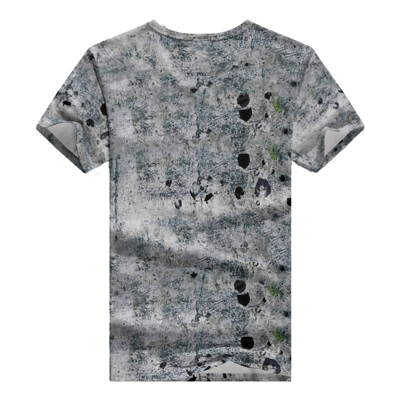 Las Vegas Raiders Summer V-Neck T-Shirt Back View