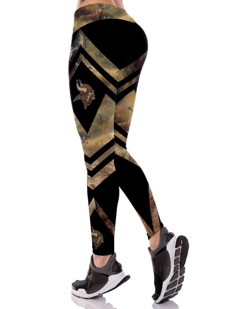 Size Chart for Minnesota Vikings Leggings and Tank Top