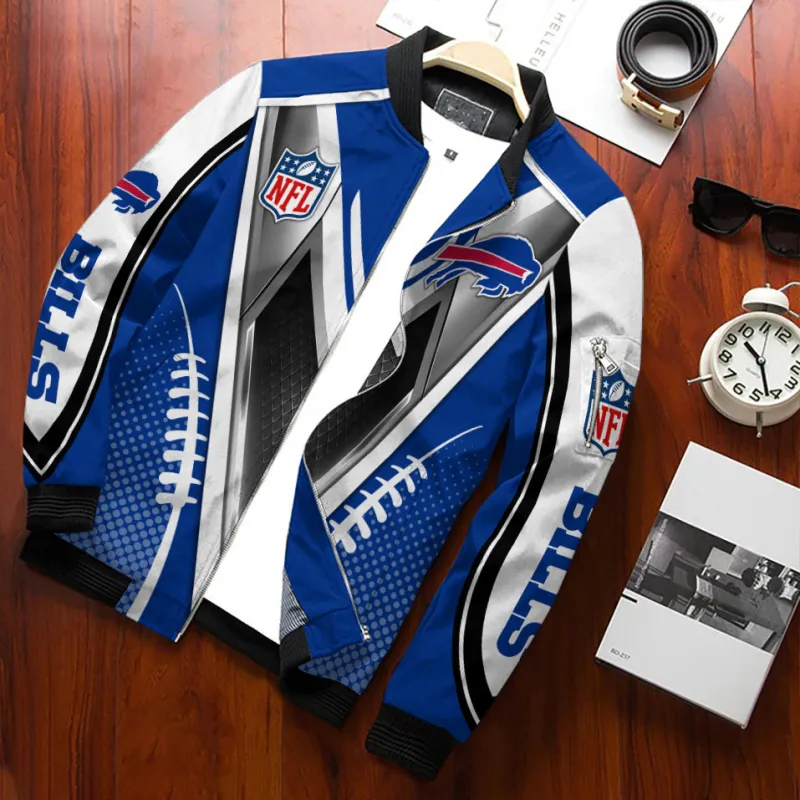 Buffalo Bills Personalized Bomber Jacket