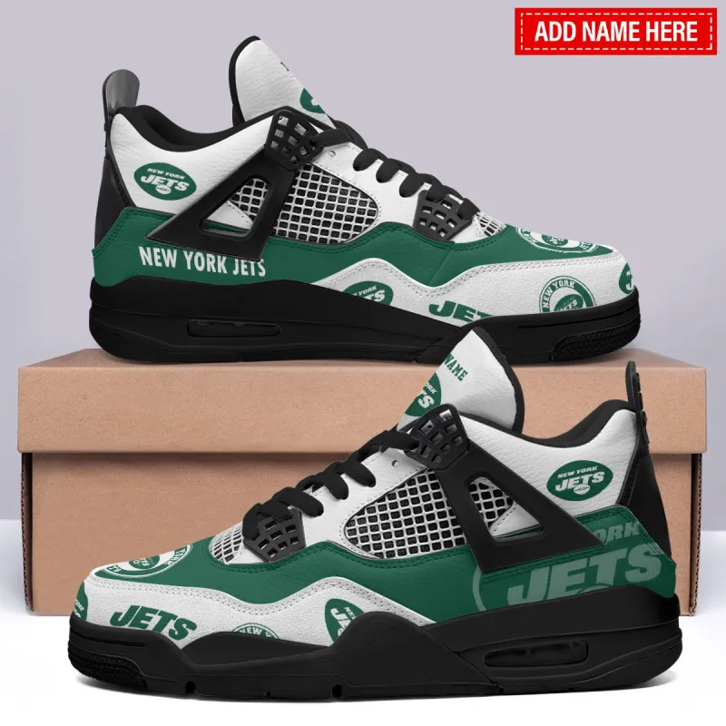 New York Jets AJ4 Sneaker Image 2