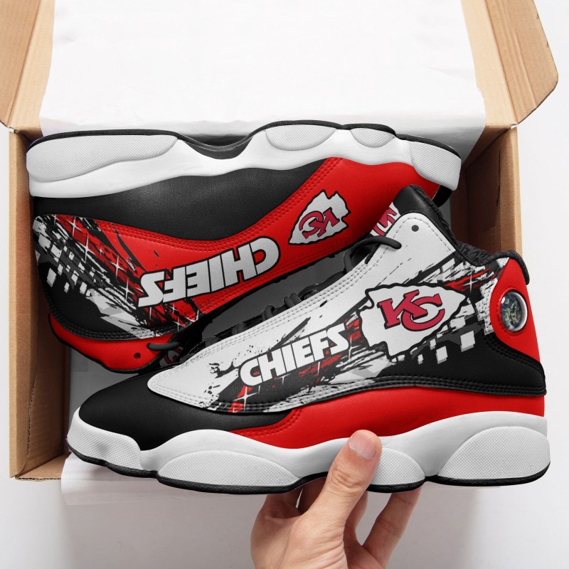 Kansas City Chiefs Air JD13 Sneakers