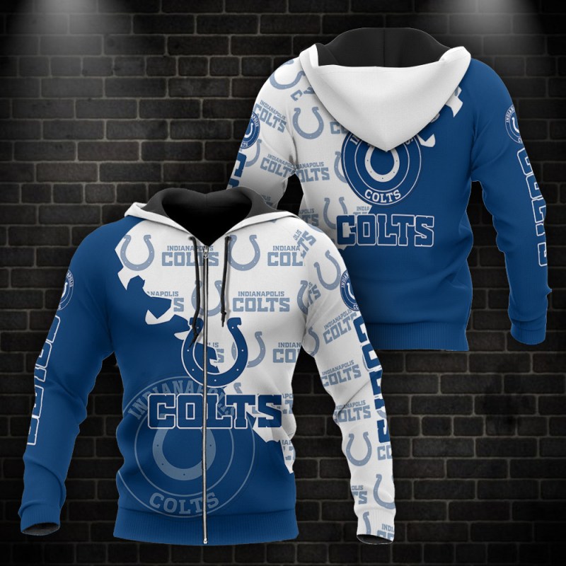 Indianapolis Colts Hoodie Back