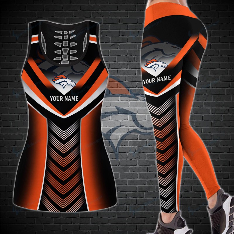 Denver Broncos Personalized Leggings