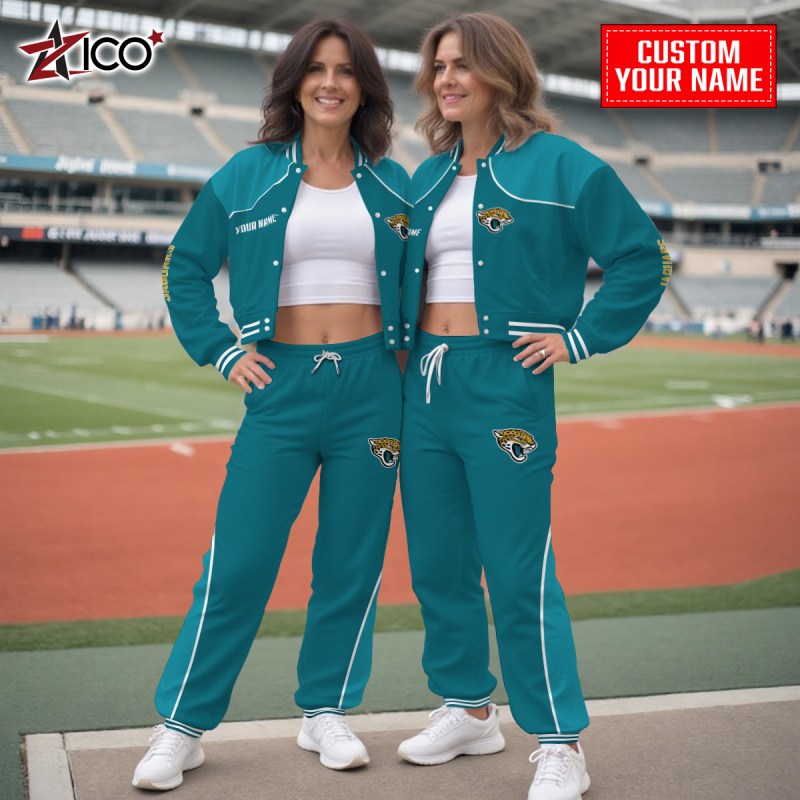 Jacksonville Jaguars Varsity Jacket Image 4