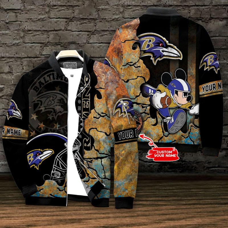 Baltimore Ravens Bomber Jacket 1