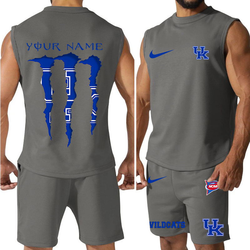 Kentucky Wildcats Jersey Tank Top and Shorts Image 7