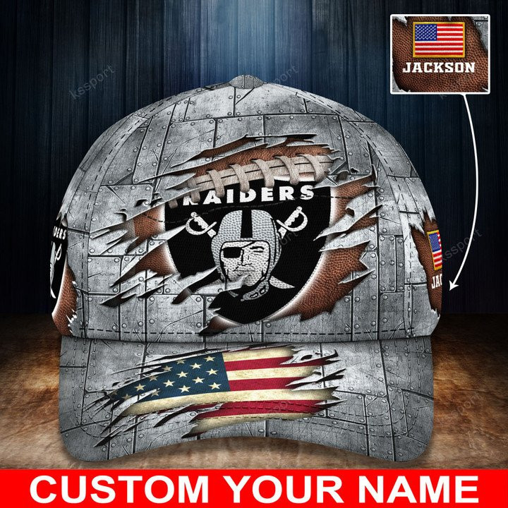 Las Vegas Raiders Personalized Classic Cap
