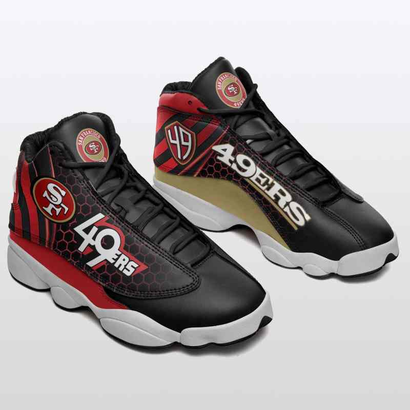San Francisco 49ers Air JD13 Sneakers